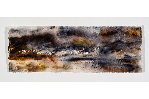 Making Space XXI, aquarelle sur papier Grumbacher, 15x5p.